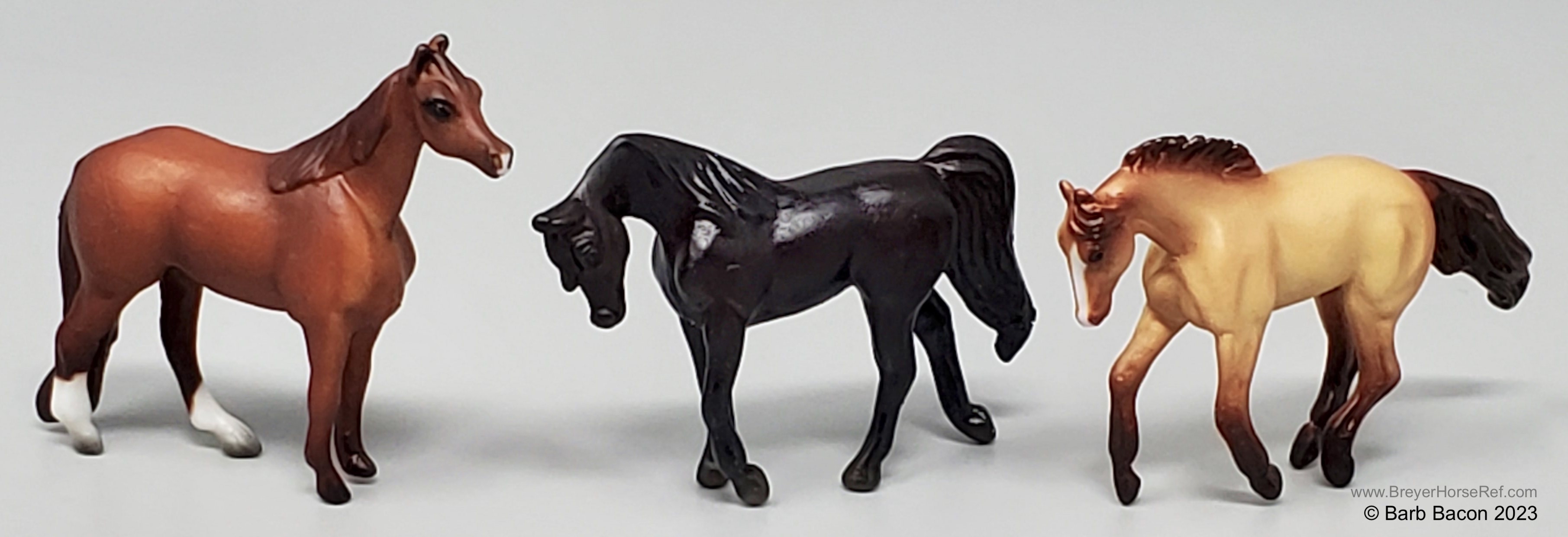 MW Standing TB Chestnut Saddle Club Set 'Prancer' BreyerHorseRef